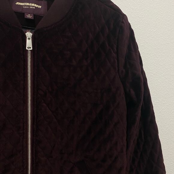 Johnston and Murphy jacket small burgundy - Picture 4 of 11